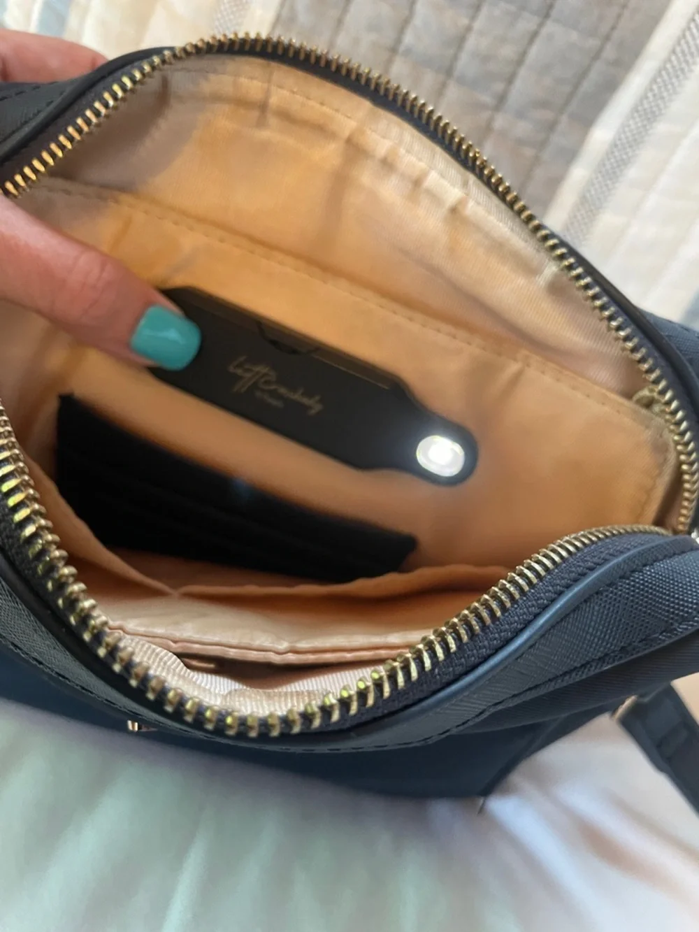 Litt Crossbody bag by PurseN Women's Crossbody Bag - 💡 light inside bag 😊